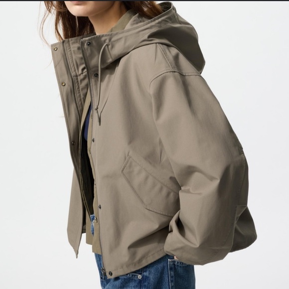Uniqlo Jackets & Blazers - Uniqlo Short Parka Rain Jacket Coat NEW NWT